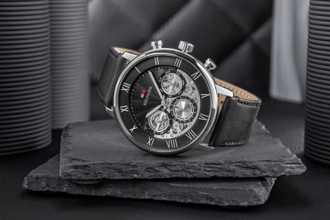 Zegarek Męski Tommy Hilfiger Legend 1710565 + BOX Tommy Hilfiger Zegarek Męski Tommy Hilfiger Legend 1710565 + BOX Tommy Hilfiger