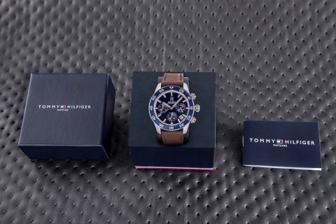 Zegarek Męski Tommy Hilfiger TH85 Chronograph 1792163 + BOX Tommy Hilfiger Zegarek Męski Tommy Hilfiger TH85 Chronograph 1792163 + BOX Tommy Hilfiger