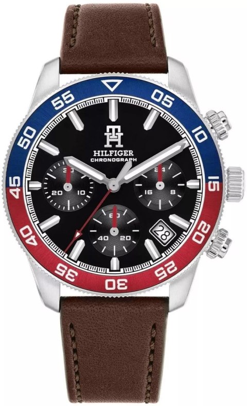 Zegarek Męski Tommy Hilfiger TH85 Chronograph 1792166 + BOX Tommy Hilfiger Zegarek Męski Tommy Hilfiger TH85 Chronograph 1792166 + BOX Tommy Hilfiger
