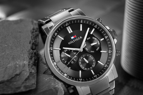 Zegarek Męski Tommy Hilfiger Tyson 1710590 + BOX Tommy Hilfiger Zegarek Męski Tommy Hilfiger Tyson 1710590 + BOX Tommy Hilfiger