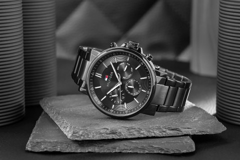 Zegarek Męski Tommy Hilfiger Tyson 1710590 + BOX Tommy Hilfiger Zegarek Męski Tommy Hilfiger Tyson 1710590 + BOX Tommy Hilfiger
