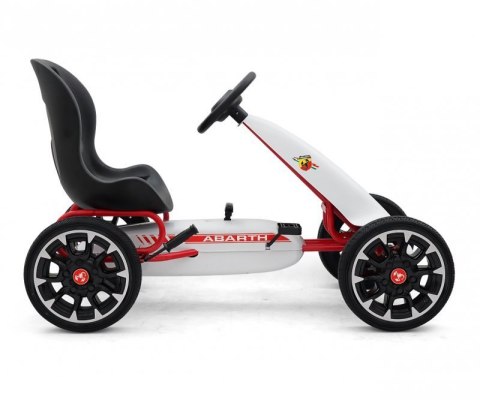 Gokart na pedały Abarth White Gokart na pedały Abarth White