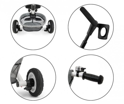 Rowerek Trójkołowy Stanley Rubber Grey Rowerek Trójkołowy Stanley Rubber Grey