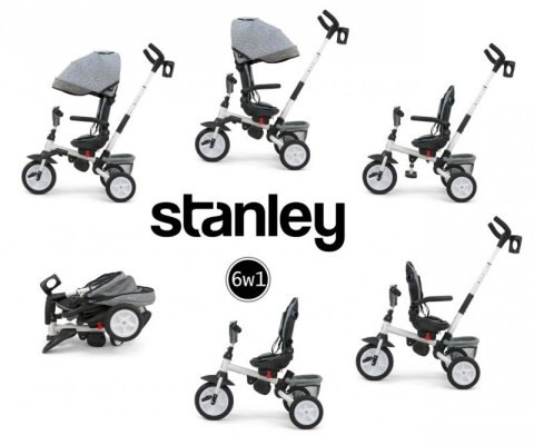 Rowerek Trójkołowy Stanley Rubber Grey Rowerek Trójkołowy Stanley Rubber Grey