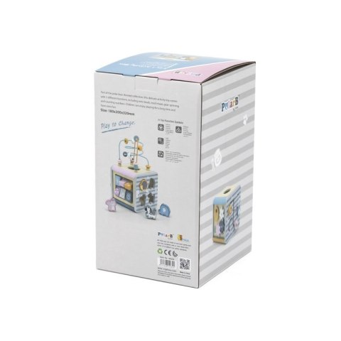 Viga 44030 PolarB Kostka edukacyjna z labiryntem przestrzennym Viga 44030 PolarB Kostka edukacyjna z labiryntem przestrzennym