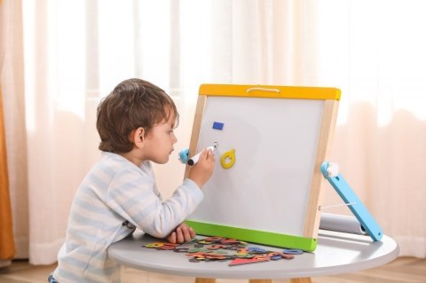 Viga 44545 Mała tablica dwustronna z akcesoriami Viga 44545 Mała tablica dwustronna z akcesoriami