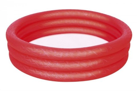 Bestway 51025 Basenik dmuchany Czerwony 1.22 x 25cm Bestway 51025 Basenik dmuchany Czerwony 1.22 x 25cm