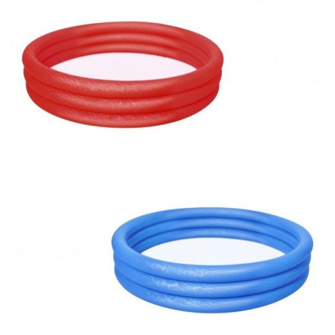 Bestway 51027 Basen dmuchany Czerwony 1.83m x 33cm Bestway 51027 Basen dmuchany Czerwony 1.83m x 33cm
