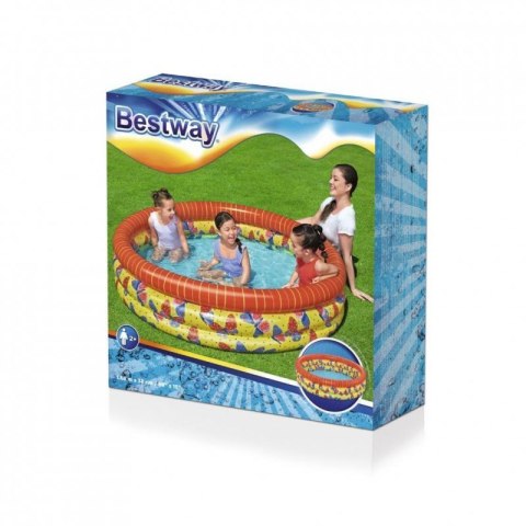 Bestway 51202 Basenik dmuchany Motylki 1.68m x 38cm Bestway 51202 Basenik dmuchany Motylki 1.68m x 38cm