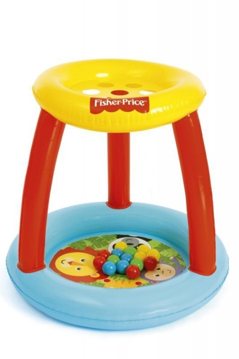 Bestway 93541 Fisher Price Basenik z daszkiem i piłkami Animal Friends Bestway 93541 Fisher Price Basenik z daszkiem i piłkami Animal Friends