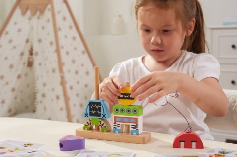 Viga 44652 Klocki do ukladania - Roboty Viga 44652 Klocki do ukladania - Roboty