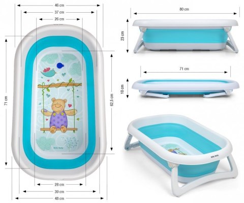 Wanienka składana Aqua Blue Wanienka składana Aqua Blue