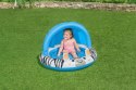 Bestway 52559 Basenik dmuchany z daszkiem i pompowanym dnem Zebra 97cm x 66cm