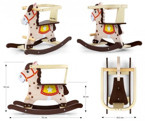 Milly Mally Koń Lucky 12 - Brown Milly Mally Koń Lucky 12 - Brown