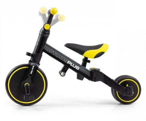 Milly Mally Rowerek 4w1 Optimus Plus Black Milly Mally Rowerek 4w1 Optimus Plus Black