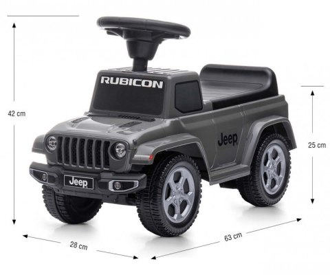 Pojazd Jeep Rubicon Gladiator Grey Pojazd Jeep Rubicon Gladiator Grey