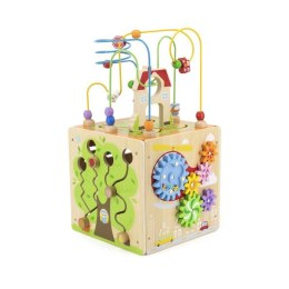 Viga 44591 Kostka edukacyjna 5w1 z labiryntem przestrzennym