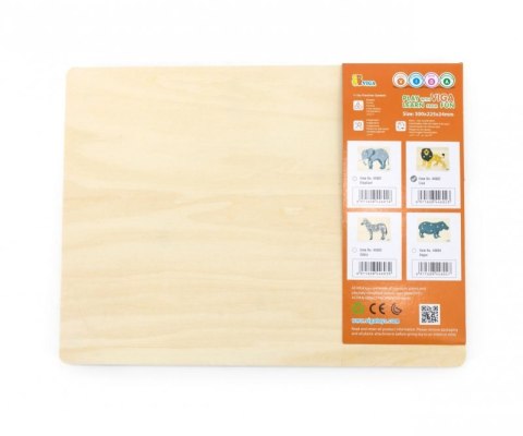 Viga 44602 Puzzle na podkładce z uchwytami - Lew Viga 44602 Puzzle na podkładce z uchwytami - Lew