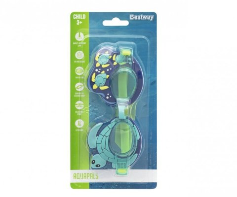 Bestway 21080 Okulary do pływania AquaPals Żółw Bestway 21080 Okulary do pływania AquaPals Żółw
