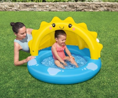 Bestway 52637 Basenik dmuchany z daszkiem i pompowanym dnem Słoneczko 1.01m x 97cm x 71cm Bestway 52637 Basenik dmuchany z daszkiem i pompowanym dnem Słoneczko 1.01m x 97cm x 71cm