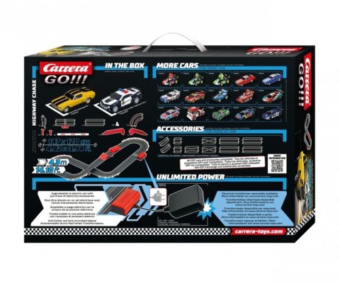 Carrera Go 20063519 Highway Chase 4,3m Carrera Go 20063519 Highway Chase 4,3m