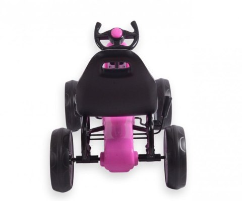 Milly Mally Gokart na pedały Power Pink Milly Mally Gokart na pedały Power Pink