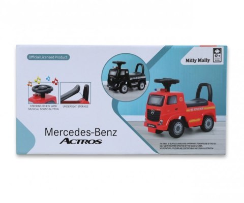 Milly Mally Pojazd Mercedes-Benz Actros Police Black Milly Mally Pojazd Mercedes-Benz Actros Police Black