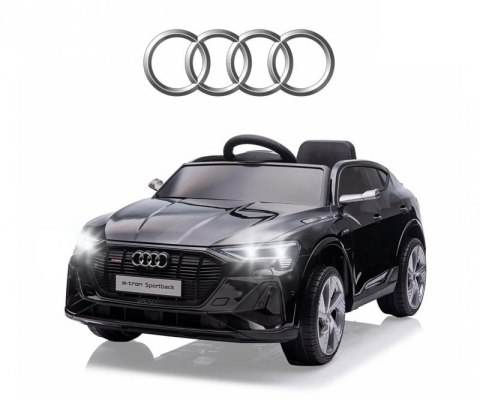 Milly Mally Pojazd na akumulator Audi E-Tron Sportback 4x4 Black Milly Mally Pojazd na akumulator Audi E-Tron Sportback 4x4 Black
