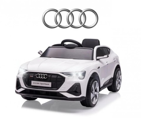 Milly Mally Pojazd na akumulator Audi E-Tron Sportback 4x4 White Milly Mally Pojazd na akumulator Audi E-Tron Sportback 4x4 White