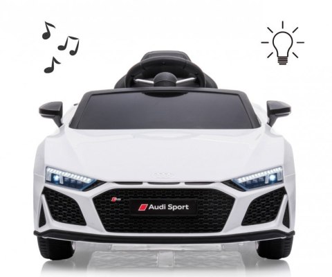 Milly Mally Pojazd na akumulator Audi R8 Spyder White Milly Mally Pojazd na akumulator Audi R8 Spyder White