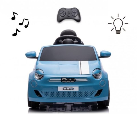 Milly Mally Pojazd na akumulator Fiat 500e Blue Milly Mally Pojazd na akumulator Fiat 500e Blue