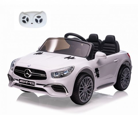 Milly Mally Pojazd na akumulator Mercedes-Benz SL65 AMG White Milly Mally Pojazd na akumulator Mercedes-Benz SL65 AMG White