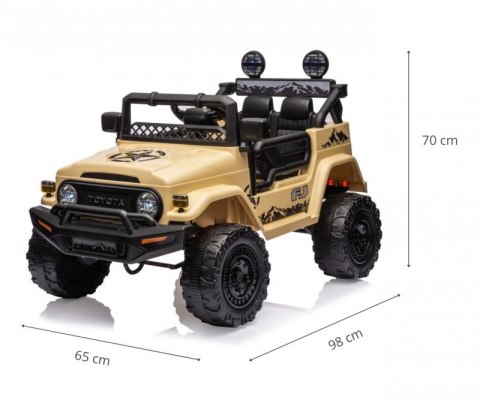 Milly Mally Pojazd na akumulator Toyota FJ Cruiser Khaki Milly Mally Pojazd na akumulator Toyota FJ Cruiser Khaki