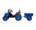 Milly Mally Pojazd na akumulator Traktor z przyczepą Farmer Blue