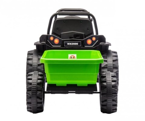 Milly Mally Pojazd na akumulator Traktor z przyczepą Farmer Green Milly Mally Pojazd na akumulator Traktor z przyczepą Farmer Green