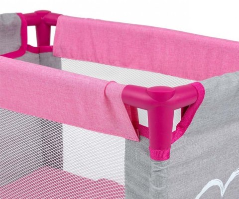 Milly Mally Łóżeczko dla lalek Lisa Prestige Pink Milly Mally Łóżeczko dla lalek Lisa Prestige Pink