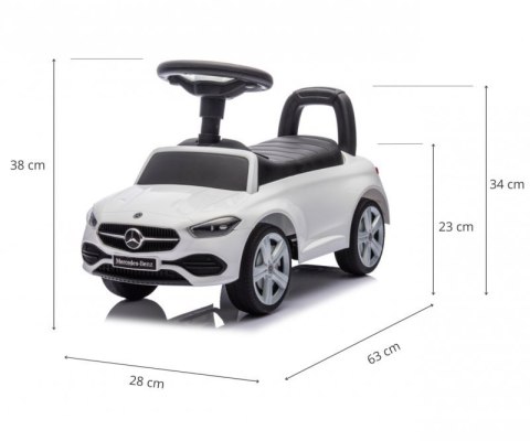 Milly Mally Pojazd MERCEDES C-Class S White Milly Mally Pojazd MERCEDES C-Class S White