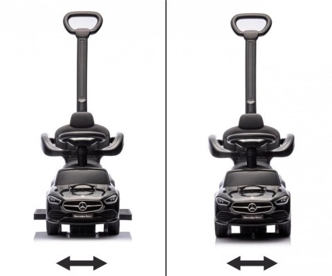 Milly Mally Pojazd z rączką MERCEDES C-Class Deluxe Black Milly Mally Pojazd z rączką MERCEDES C-Class Deluxe Black
