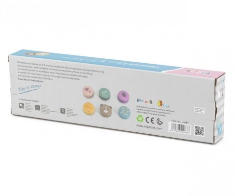 Viga 44087 PolarB Drewniane makaroniki Viga 44087 PolarB Drewniane makaroniki