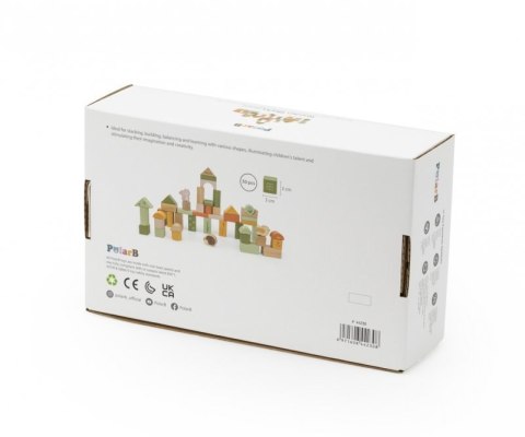Viga 44230 PolarB Drewniane klocki 50 elementów Viga 44230 PolarB Drewniane klocki 50 elementów