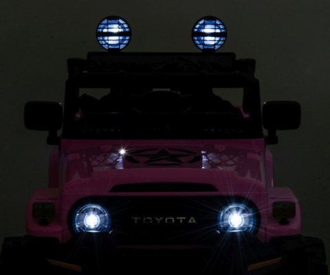 Milly Mally Pojazd na akumulator Toyota FJ Cruiser Pink Milly Mally Pojazd na akumulator Toyota FJ Cruiser Pink