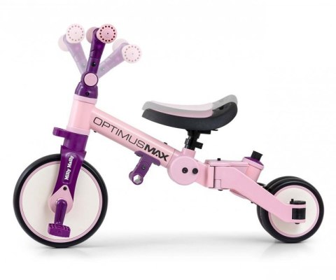 Milly Mally Rowerek 5w1 Optimus Max Pink Milly Mally Rowerek 5w1 Optimus Max Pink