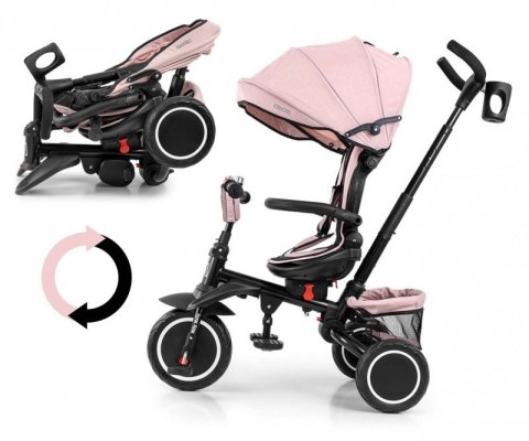 Milly Mally Rowerek Trójkołowy Stanley Rubber New Pink Milly Mally Rowerek Trójkołowy Stanley Rubber New Pink