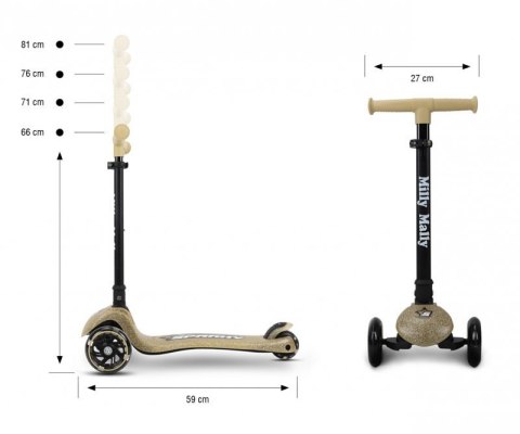Milly Mally Scooter Sparky Champagn Milly Mally Scooter Sparky Champagn