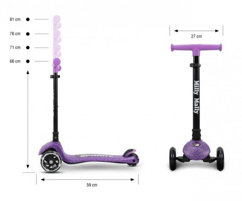 Milly Mally Scooter Sparky Violet Milly Mally Scooter Sparky Violet