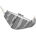 HAMAK OGRODOWY 1 OSOBOWY 200x100CM ETNO Z POKROWCEM 1063980