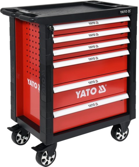 Wózek narzędziowy Yato 6 szuflad z wyposażeniem YT-55300 Wózek narzędziowy Yato 6 szuflad z wyposażeniem YT-55300