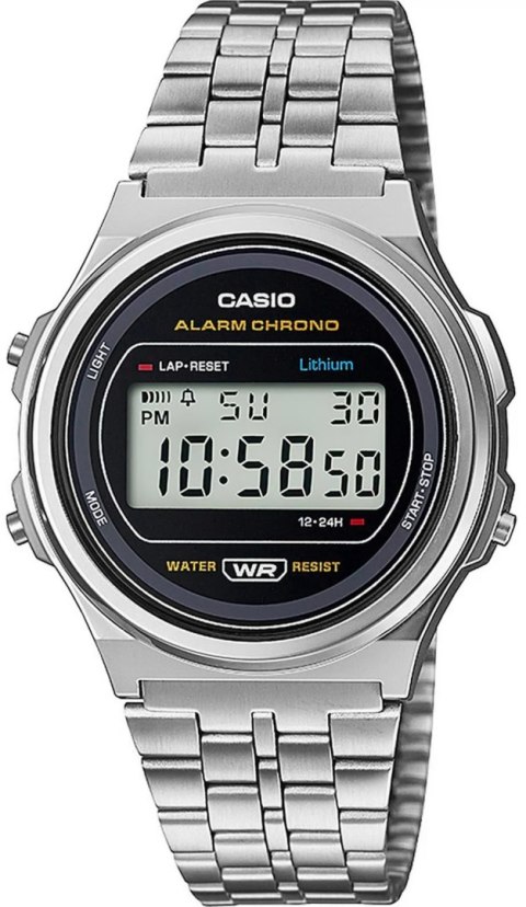 Zegarek Casio A171WE-1ADF + BOX CASIO Zegarek Casio A171WE-1ADF + BOX CASIO