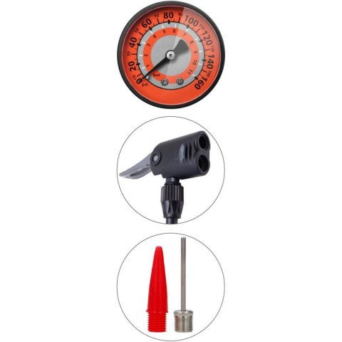 POMPKA WARSZTATOWO ROWEROWA XQMAX PRO 160Psi (11Bar) Z MANOMETREM MAŁA PODSTAWA POMPKA WARSZTATOWO ROWEROWA XQMAX PRO 160Psi (11Bar) Z MANOMETREM MAŁA PODSTAWA