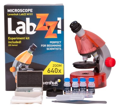 (PL) Mikroskop Levenhuk LabZZ M101 (PL) Mikroskop Levenhuk LabZZ M101